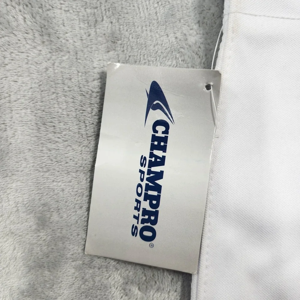 Champro Sports Pants Mens M White Cropped Baseball Knicker Adjustable Waist‎